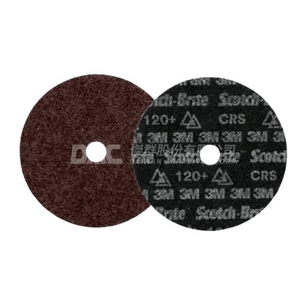 PHD重切削精密不織布研磨盤HD-DH CRS 4 in x 5/8 in 120#